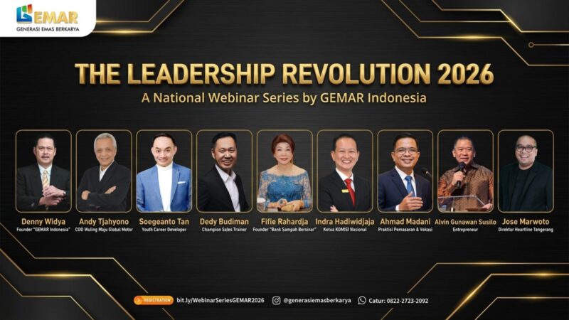 Siap Jadi Pemimpin Berdampak? Ini Alasan Mengapa Kamu Wajib Ikut THE LEADERSHIP REVOLUTION 2026