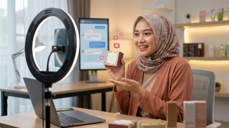 Teknik Soft Selling & Storytelling Live Commerce